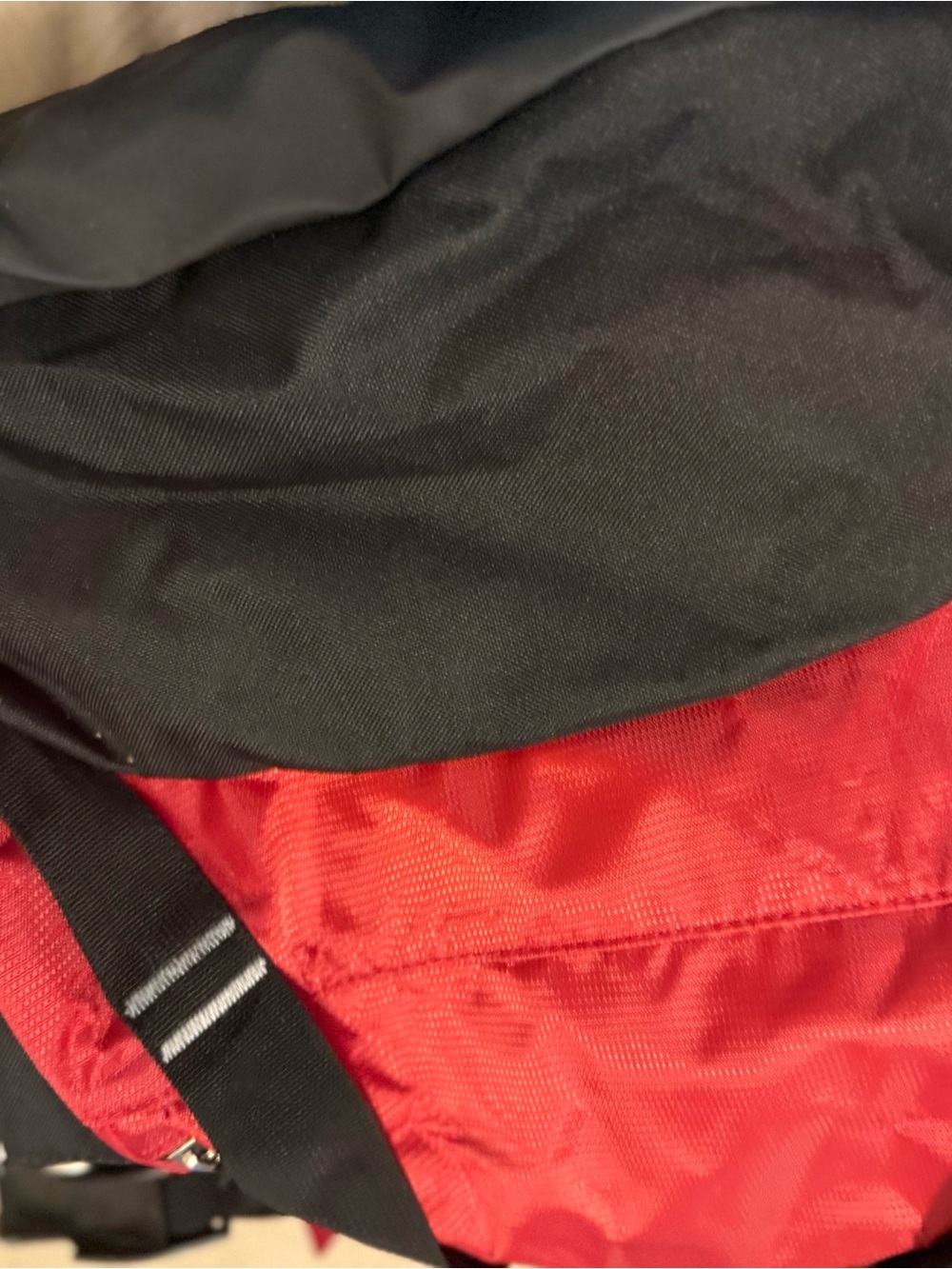 OGIO Red and Black Duffel Bag with Logo - Picture 12 of 15